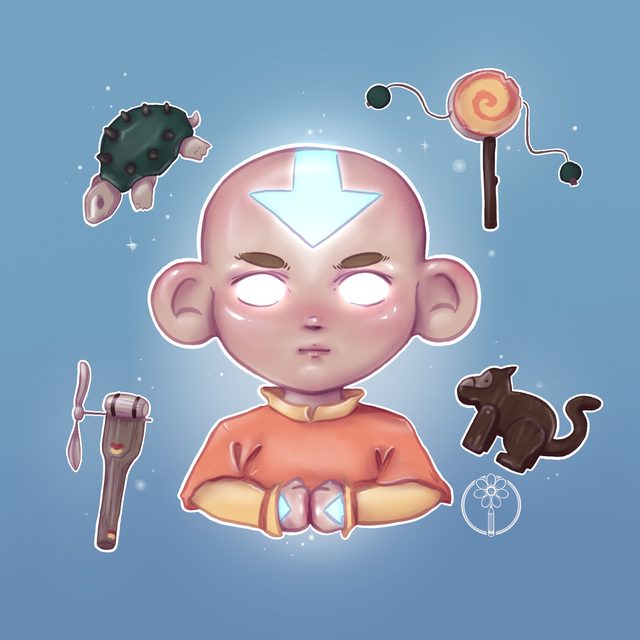 ATLA Fanart - Aang